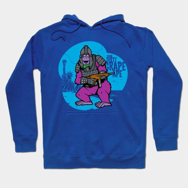 Planet of the Grape Apes Hoodie by Captain_RibMan